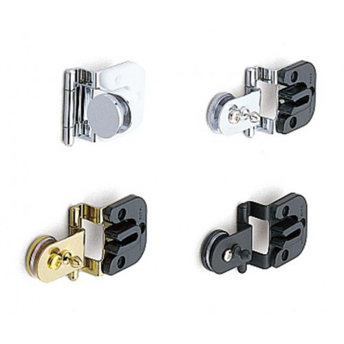 Overlay Glass Door Hinge With Catch